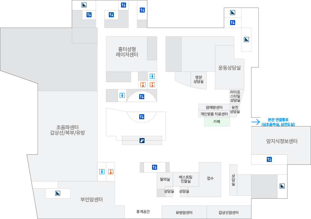 5층 원내 위치도